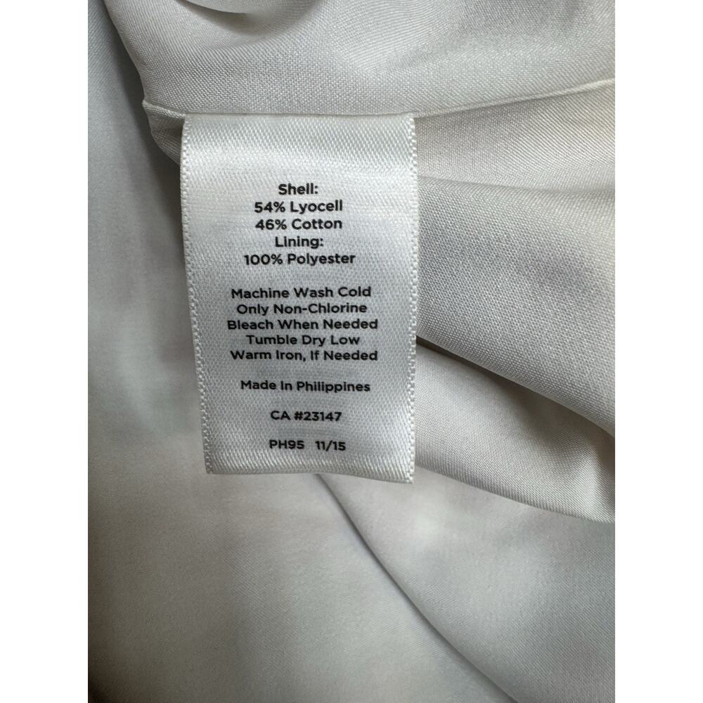 Talbots Size 12 Pencil Skirt Red Blue Yellow Paisley Back Zip Lined New - Picture 4 of 10